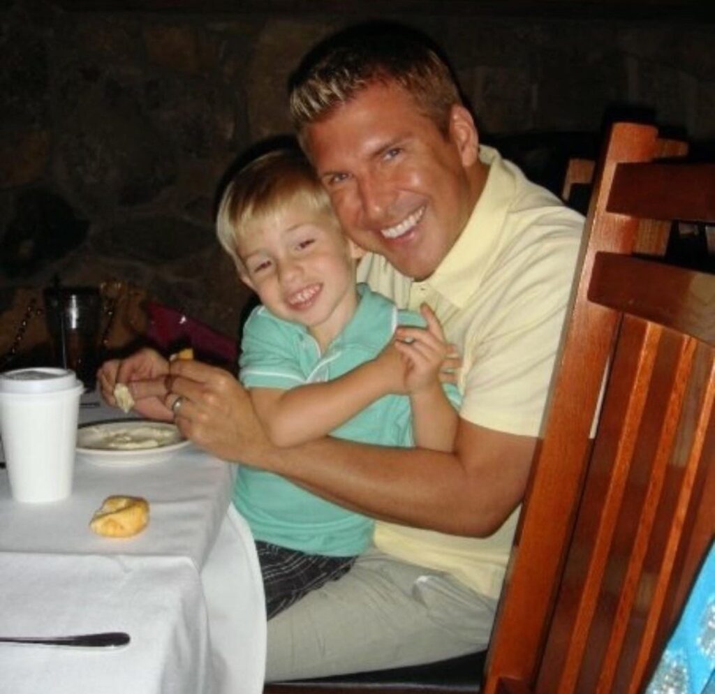 Grayson Chrisley and his Dad, Todd Chrisley